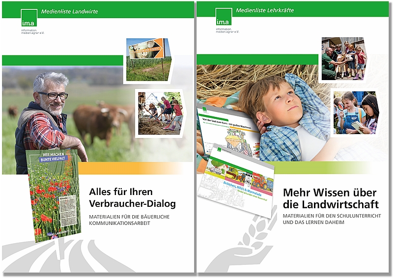 Neue Medienlisten für Landwirte und Lehrkräfte