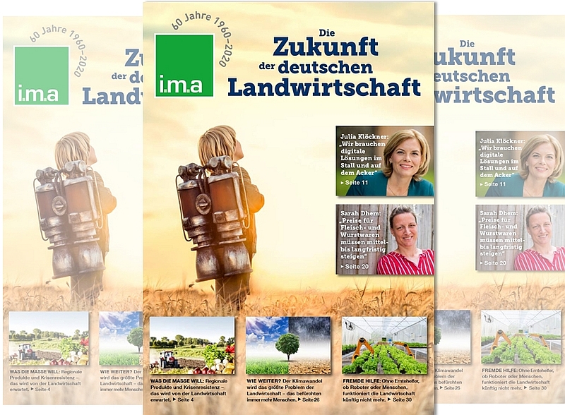Alle Details zur "Zukunft der Landwirtschaft" in einer Broschüre
