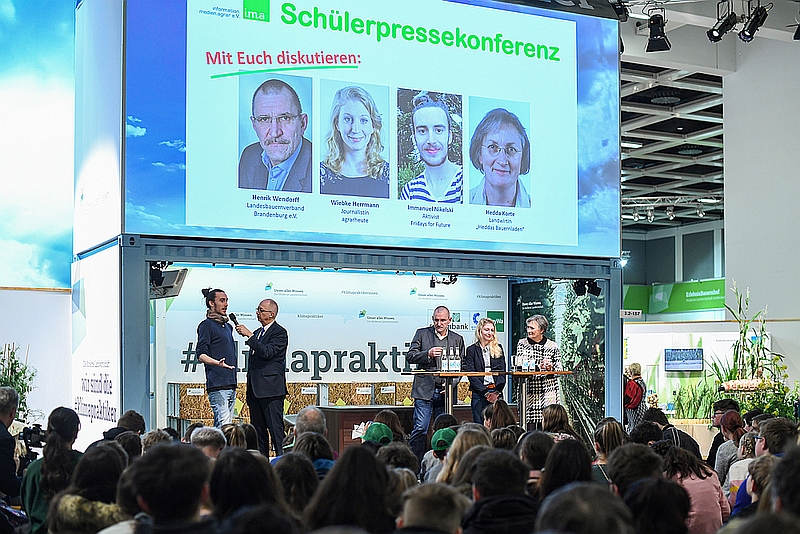 Grüne Woche: „Gibt es irgendwann keine Bauern mehr?“ 