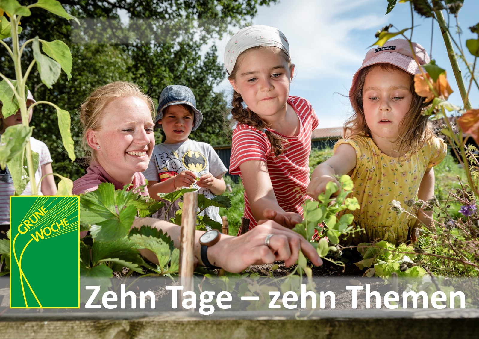 Grüne Woche 2022, Tag 8: Ackern daheim - Spaß beim Gärtnern