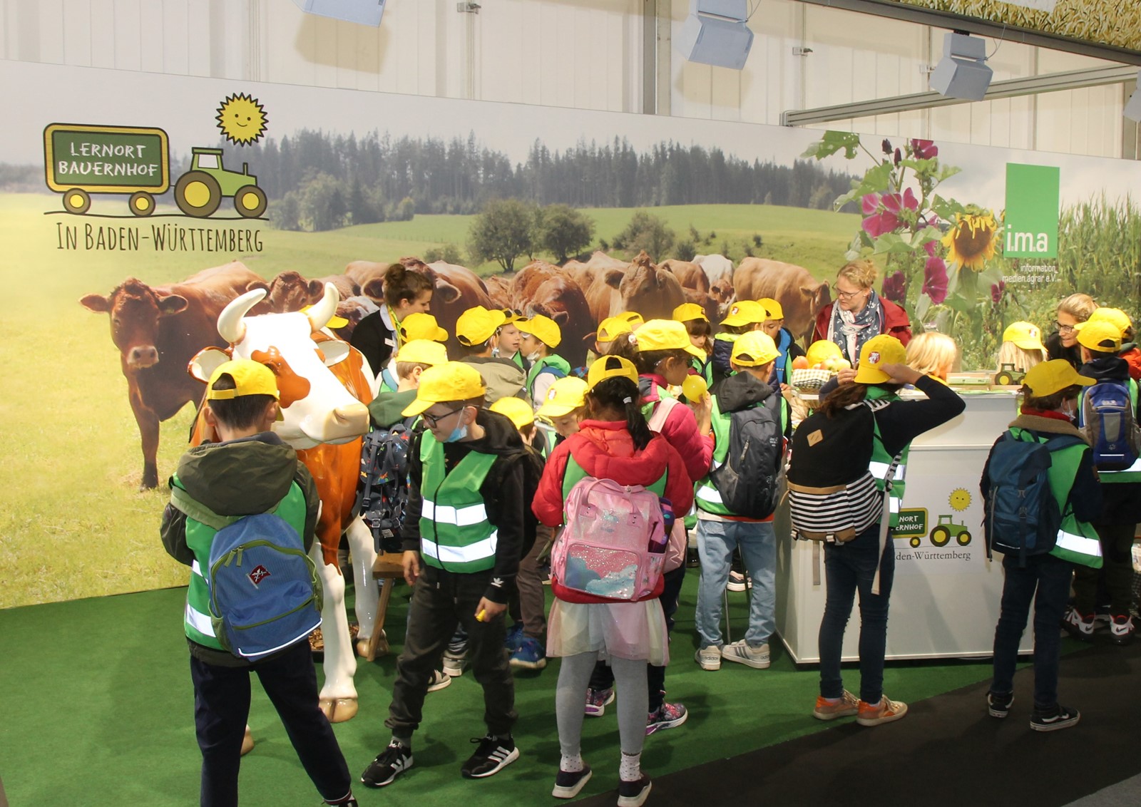 Der Lernort Bauernhof auf dem Landwirtschaftlichen Hauptfest