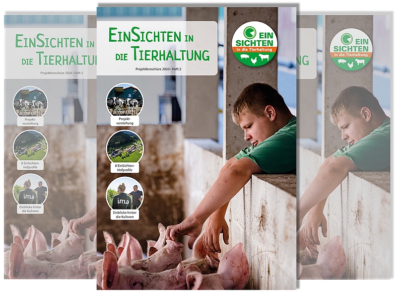 Broschüre bietet neue EinSichten in die Tierhaltung
