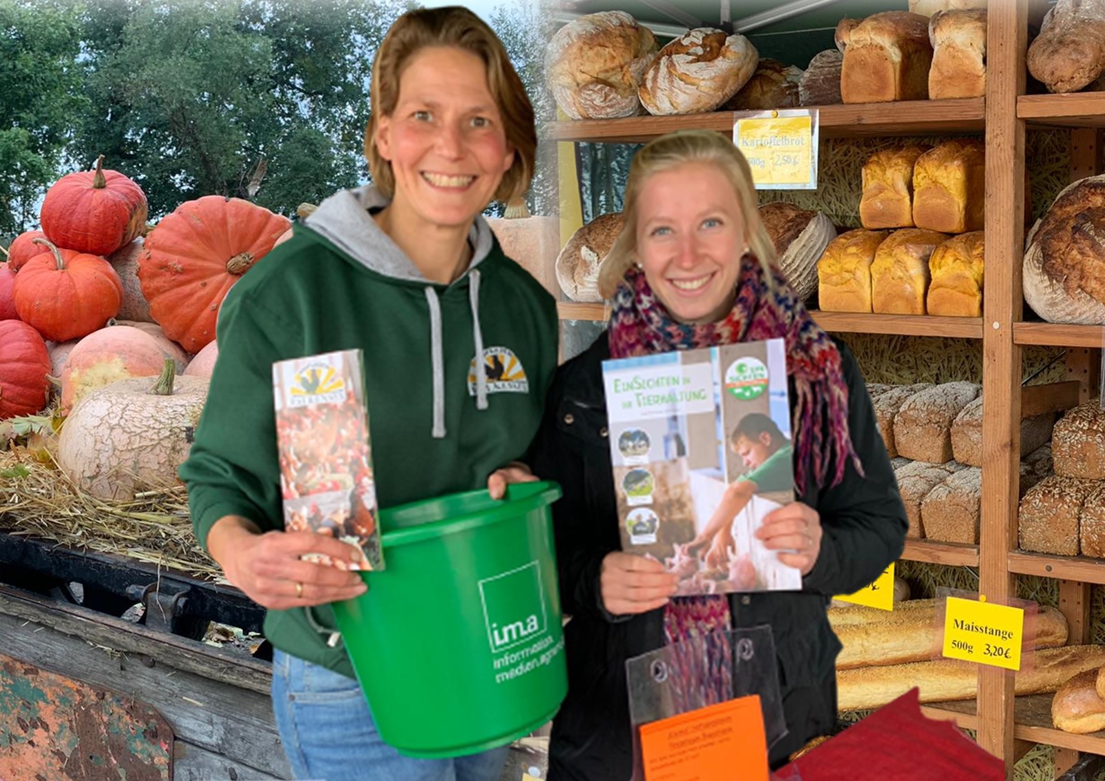 EinSichten bei Tierhaltern zum Erntedankfest