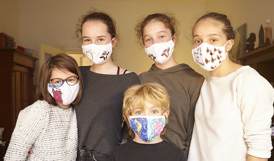Jetzt mitmachen beim fröhlichen Masken-Wettbewerb!
