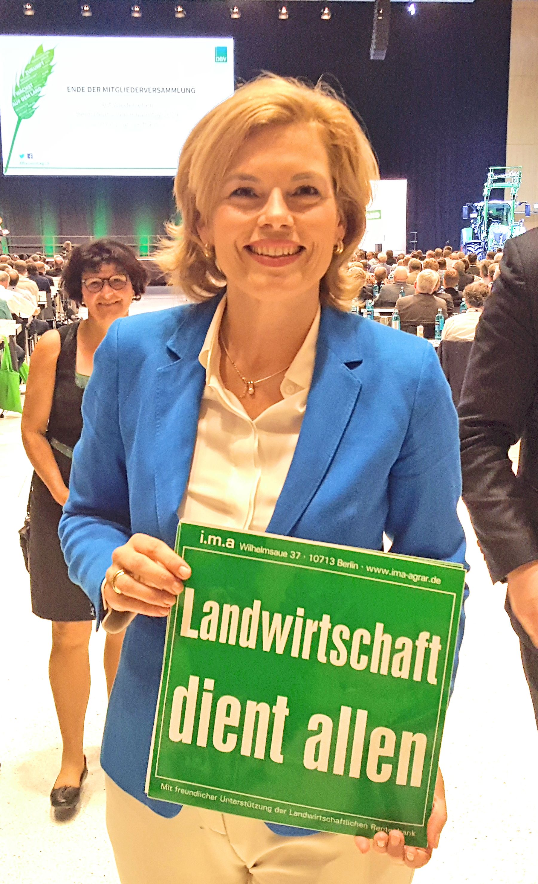 Aufkleber, Sticker Unsere Landwirtschaft. Wir brauchen sie zum in Hessen  - Eltville