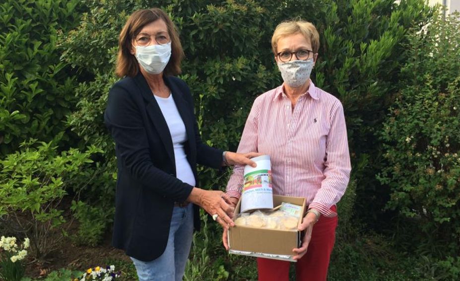Kekse für die Kinder - i.m.a verschenkt Gebäck, Malhefte & Spiele