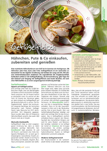 Geflügelfleisch - Hähnchen, Pute & Co.