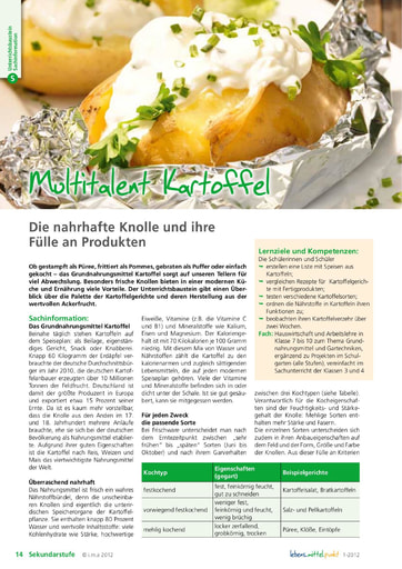 Multitalent Kartoffel - Die nahrhafte Knolle und ihre Fülle an Produkten