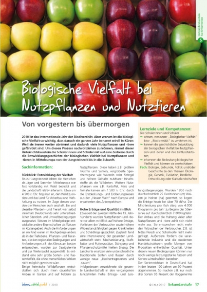 Biologische Vielfalt