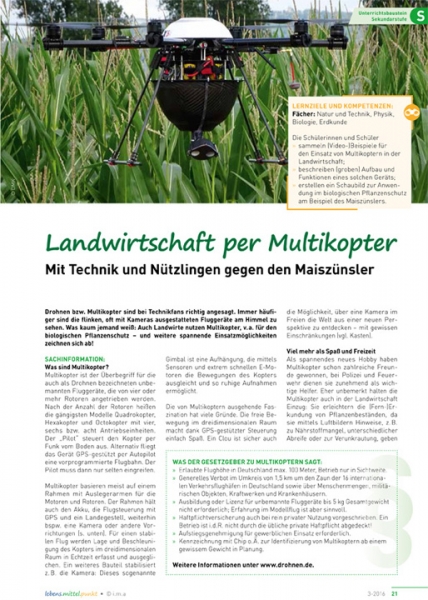 Landwirtschaft per Multikopter