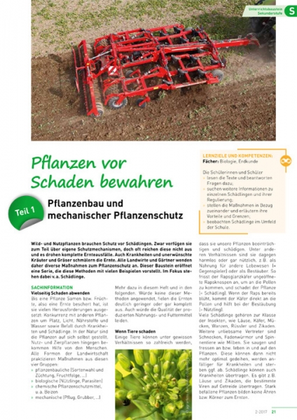 Pflanzen vor Schaden bewahren