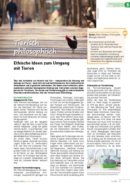 Tierisch philosophisch