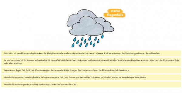 Kleine Agrarmeteorologen - Wetter und Landwirtschaft