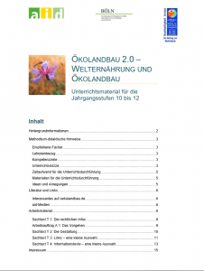 Ökolandbau 2.0 – Welternährung und Ökolandbau